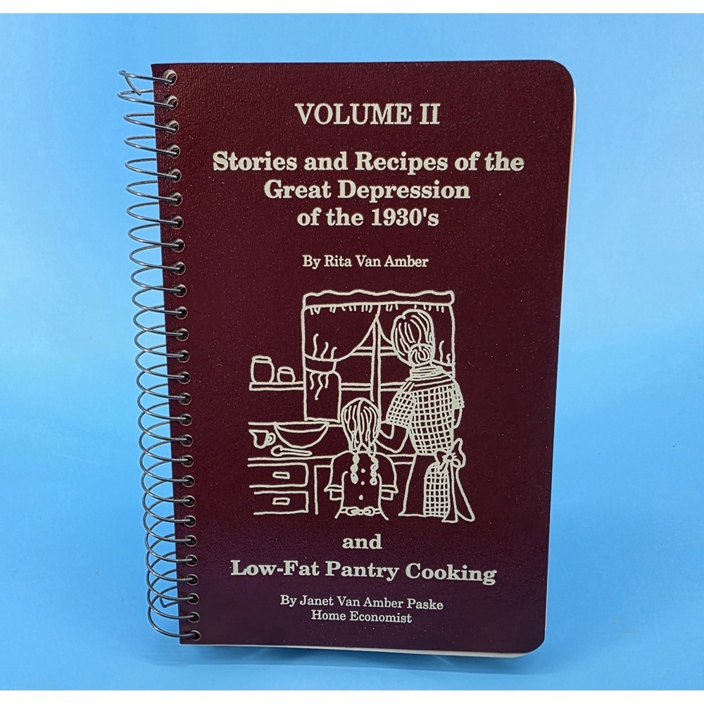 Stories and Recipes of the Great Depression First Edition 1993 Vol. II Cookbook - Picture 1 of 13